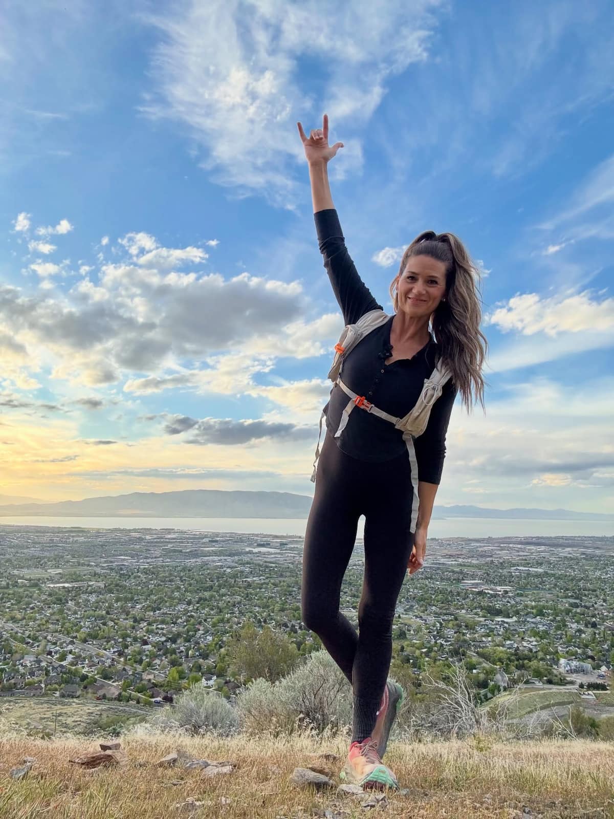 Top-of-the-bench views, a trail Sarah Heiner loves